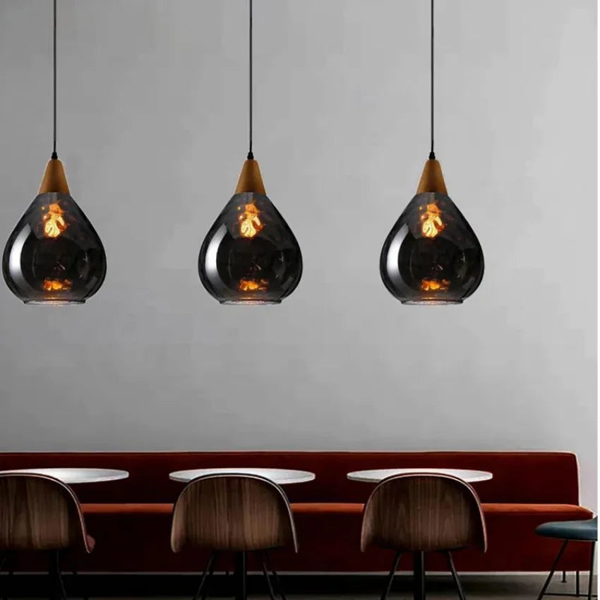 Modern Retro Glass Pendant Lighting - Enhance Your Space with Timeless Elegance