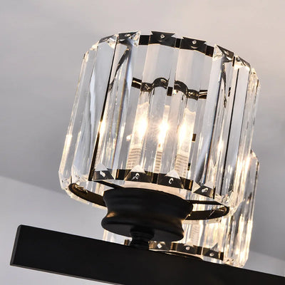 Modern Light Luxury Crystal Wall Lamp - Elegant Illumination for Bedroom and Living Spaces