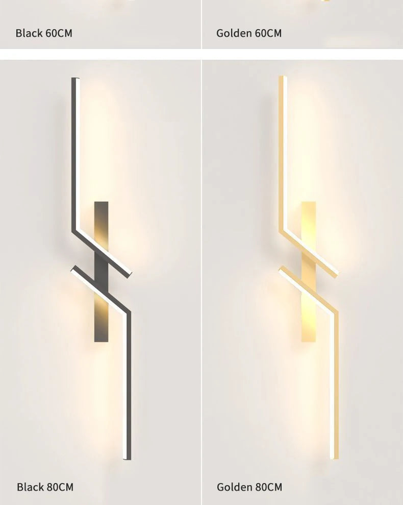 Modern LED Bedside Wall Lamp for Living Room, Bedroom, Stairs, TV Background - Minimalist Interior Wall Light