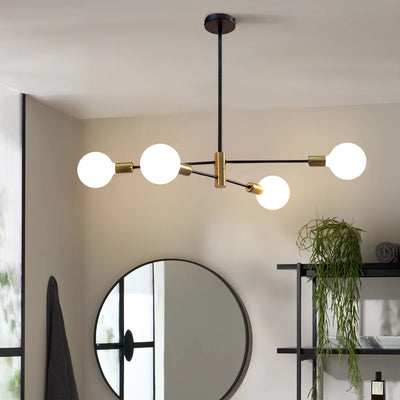 Modern Nordic LED Ceiling Chandelier - Stylish Lighting for Living and Dining Rooms