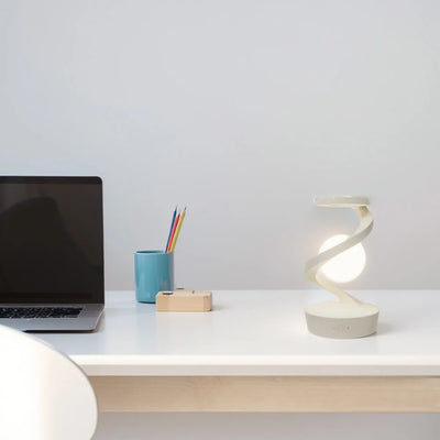 3D Floating RGB Lamp with Wireless Charger - Modern Decor & Unique Gift