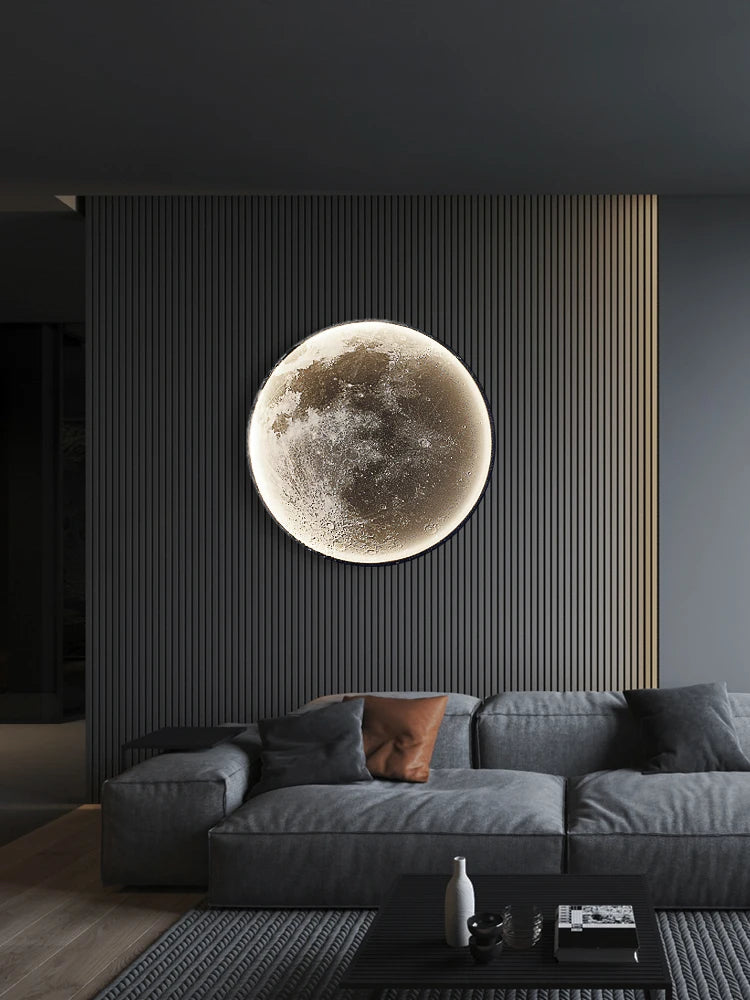 Moon Wall Lamp – Modern Artful Illumination for Your Space