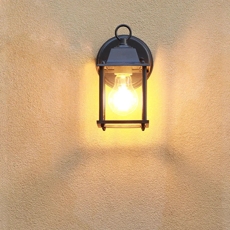 Retro European Style Outdoor Wall Light - Villa Garden Porch Waterproof Lighting