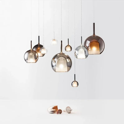 Nordic Glass Beauty: Modern Glass Pendant Lights for Kitchen, Bedroom or Bar