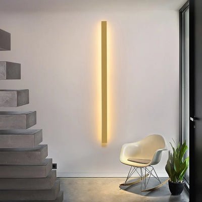 Modern Black LED Wall Lamp - Stylish Illumination for Dining Room and Living Room