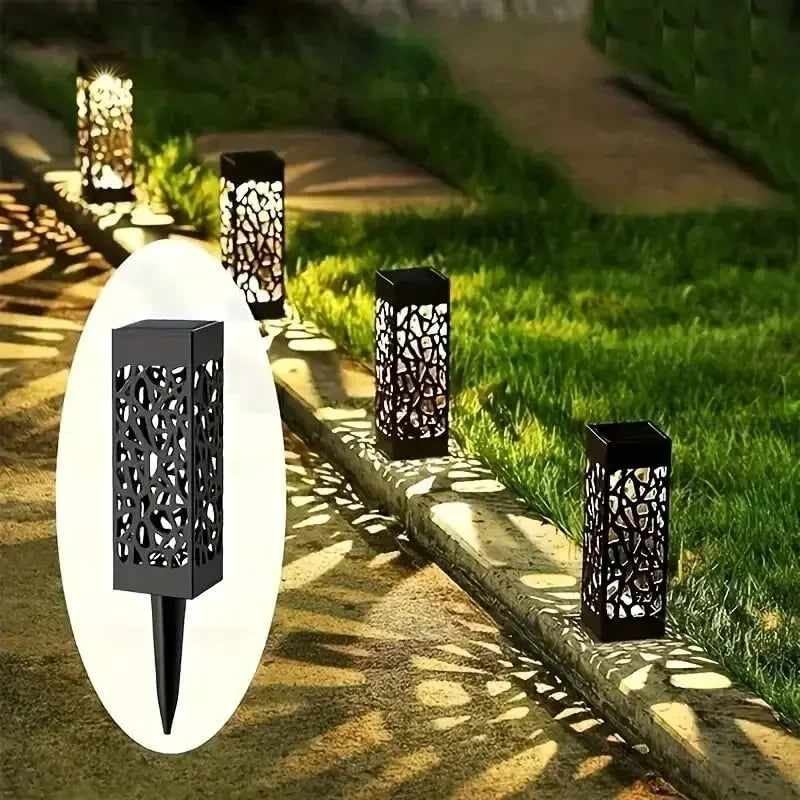 Solar Lawn Lights: Outdoor LED Garden Decoration Lamp - Waterproof for Yard, Landscape, Patio, Walkway Pathway Lighting