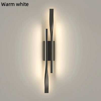 Long Strip Wall Lamp Light Luxury Creative Room Bedroom Bedside Lamp Simple Modern Nordic