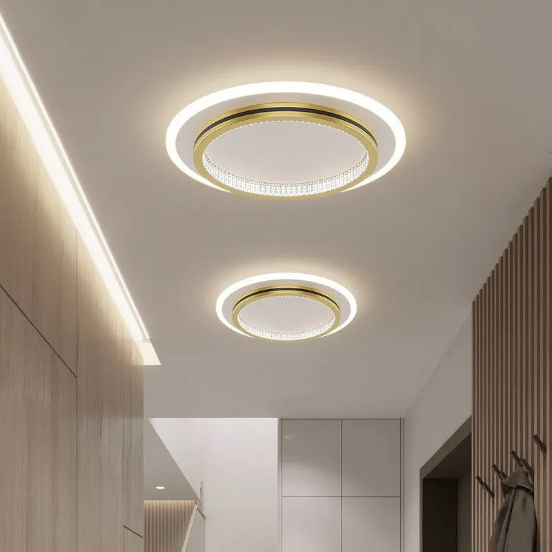 Modern LED Ceiling Light Luxury Lamp Home Indoor Decor For Bedroom Foyer Aisle Corridor Fixture Nordic Creative Geometry Light