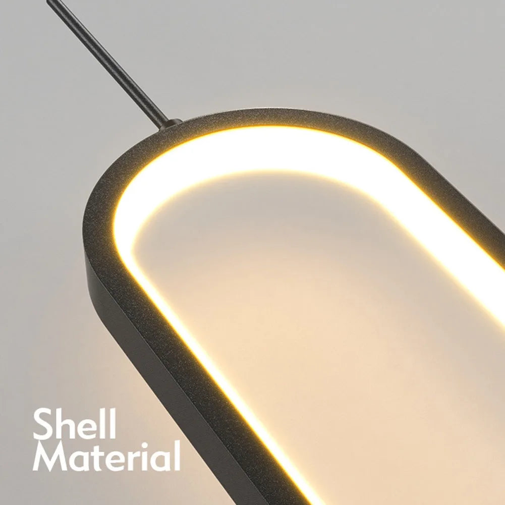 Nordic Minimalist LED Pendant Lamp: Modern Hanging Light for Bedroom, Bedside, or Dining Room