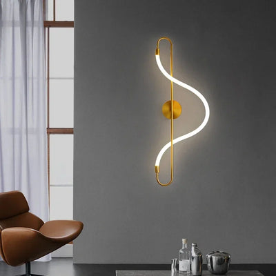 Modern Long Hose LED Chandelier - Minimalist Art Decor Indoor Lighting Fixture