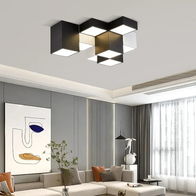 Modern LED Cylinder Ceiling Light: Spotlight for Living Room, Aisle - Minimalist Triangle Decor