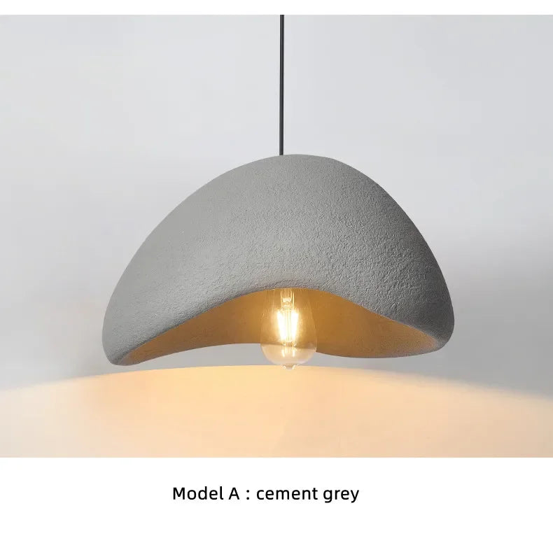 Minimalism Wabi Sabi LED Pendant Lamps: Elegant Lighting for Modern Spaces