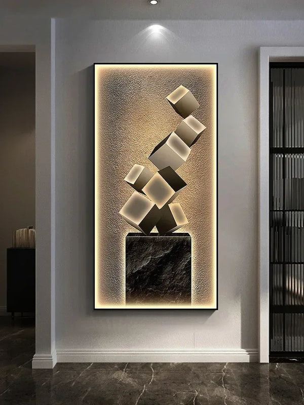 Modern Creative Wall Decoration Mural Lighting Wall Lamp Bedroom Study Living Room Entrance Staircase Decoration LED Wall Lamp - Eco Luxe Décor