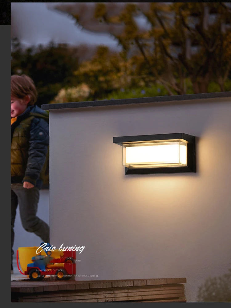 Motion Sensor LED Wall Light – 20W Waterproof Outdoor Lamp