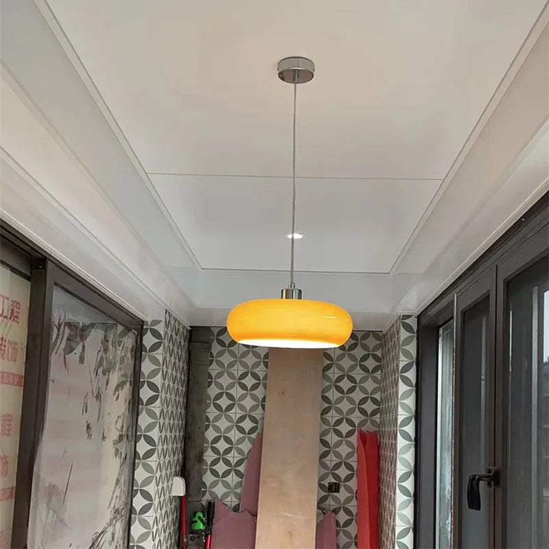 Nordic LED Pendant Lights for Living Room Decoration - Dining Room and Kitchen Modern Glass Ceiling Chandelier