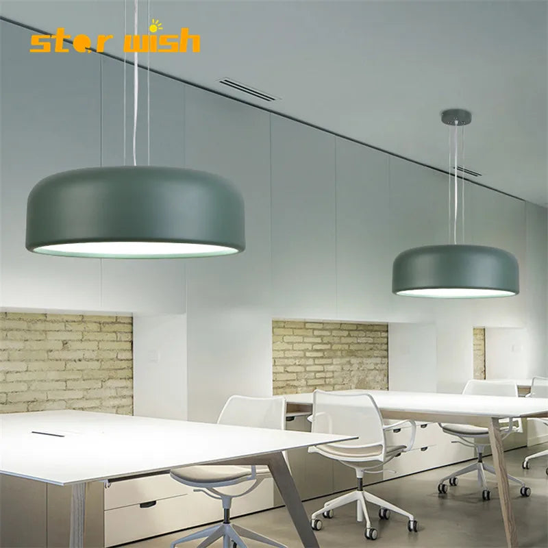 Star Wish Big Size LED Pendant Light Modern Northern European Style for Restaurant, Shop, Kitchen, and Dining Room Decor