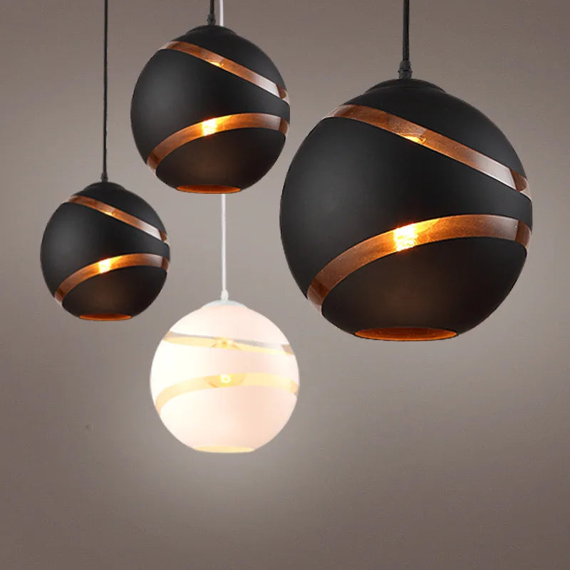 Modern Elegance: Nordic Glass Ball Pendant Light for Sophisticated Spaces