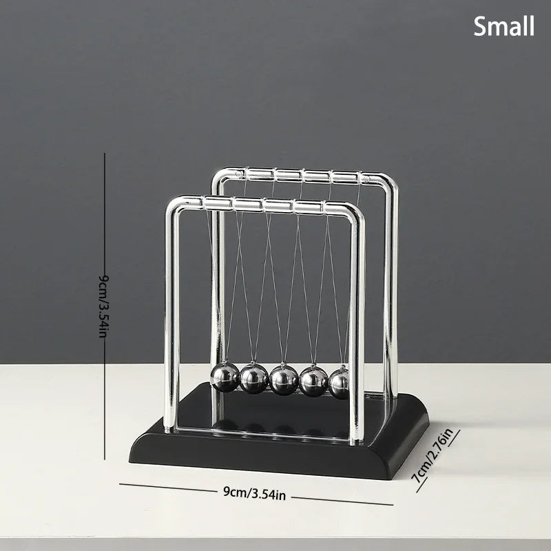 Newton's Cradle Balance Steel Ball Desk Toy – Educational Physics Pendulum for Home, Office, and Classroom Decor