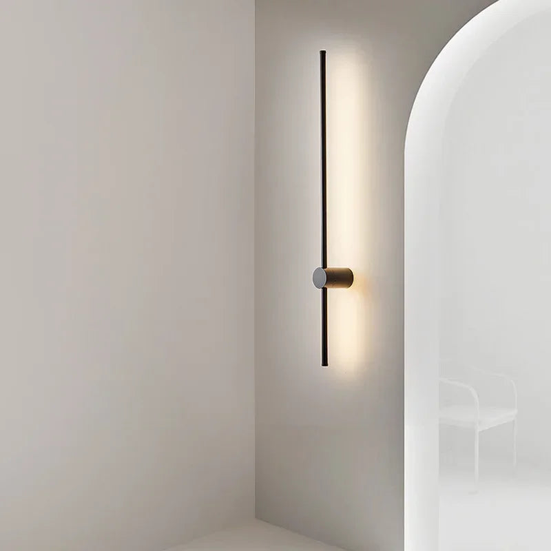 Contemporary Nordic LED Wall Lamp: Stylish Lighting Solution for Bedroom, Aisle, and Beyond