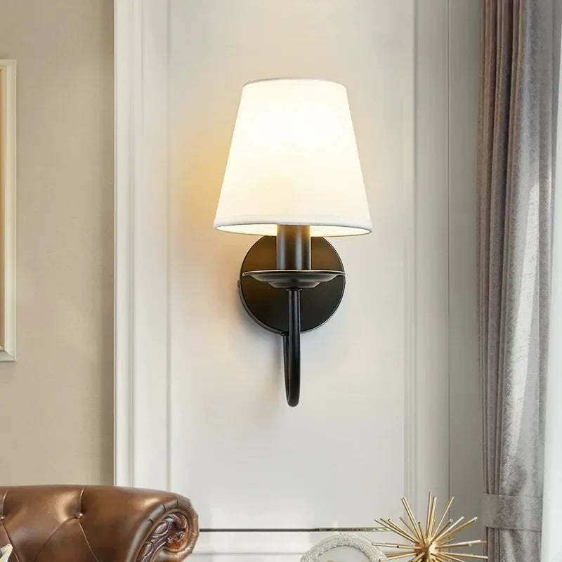 Warmth in Every Corner: The Nordic Fabric Wall Lamp