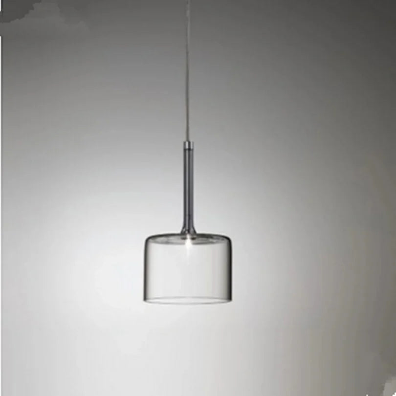 Modern Nordic Glass Pendant Lights - Elegant Ceiling Chandeliers with LED Bulbs for Kitchen, Bedroom, Restaurant