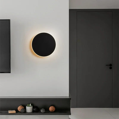 Modern LED Round Wall Lamps with Touch Switch – Minimalist Style for Interior Spaces