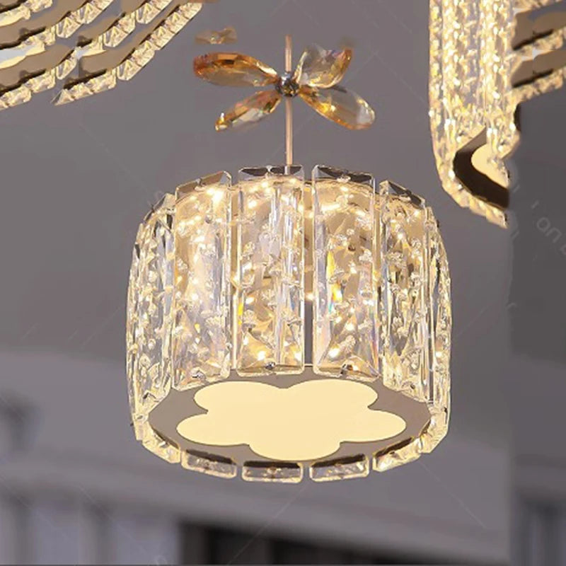 Modern LED Crystal Chandelier: Luxury Light with Modern Efficiency