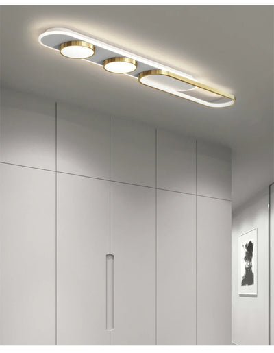 Modern LED Ceiling Light - Nordic Style for Bedroom, Study, Foyer & More