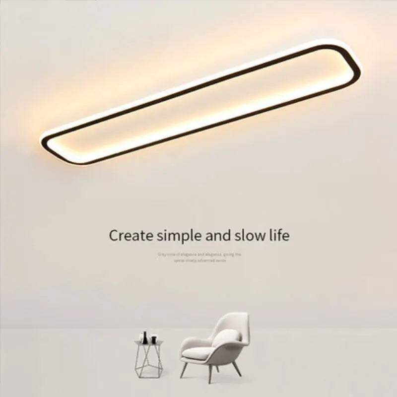 Hot Selling Rectangular LED Ceiling Light – Modern Fixture for Bedrooms, Living Rooms, and Corridors