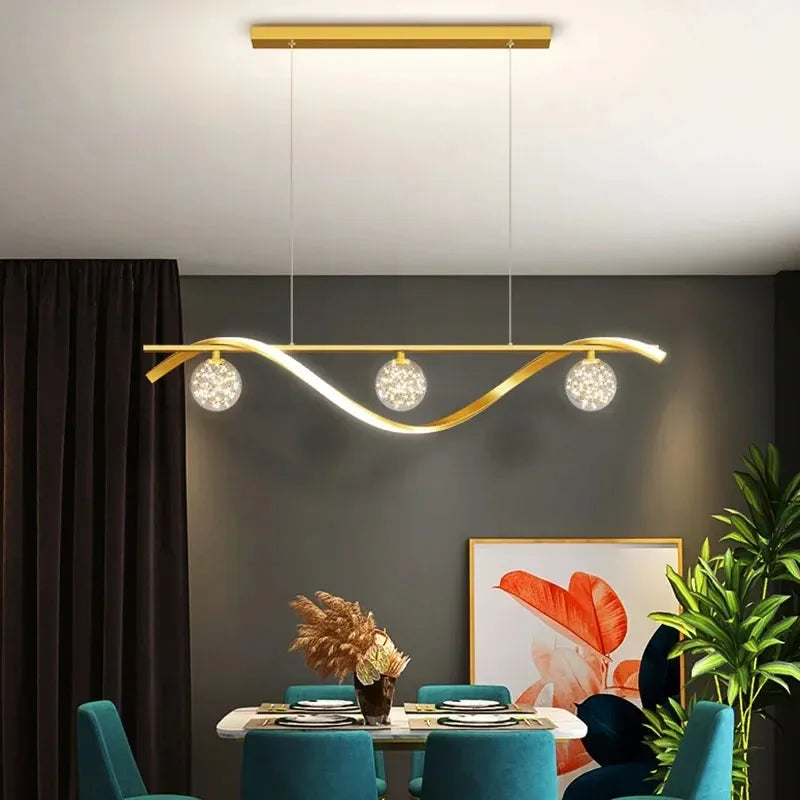 Nordic Glass Ball Pendant Light – Modern Home Decor Chandelier