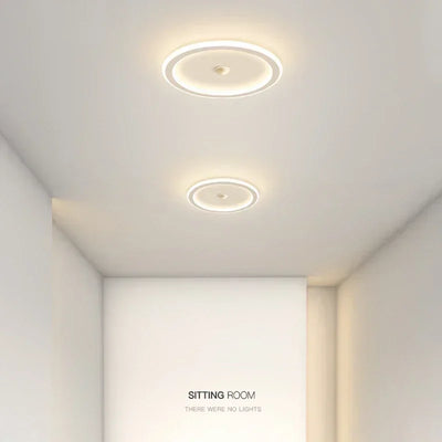 LED Ceiling Light with Motion Sensor – Modern Human Body Induction Lamp for Living Room, Hallway, and Indoor Spaces