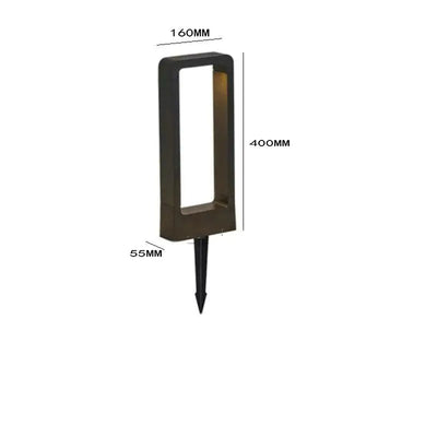 Outdoor Waterproof IP68 15W LED Lawn Lamp: Bollard Floor Garden Light for Pathways, Courtyards, Roads