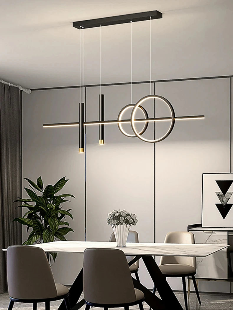 Modern LED Pendant Light – Luxury Dining Room Starry Chandelier