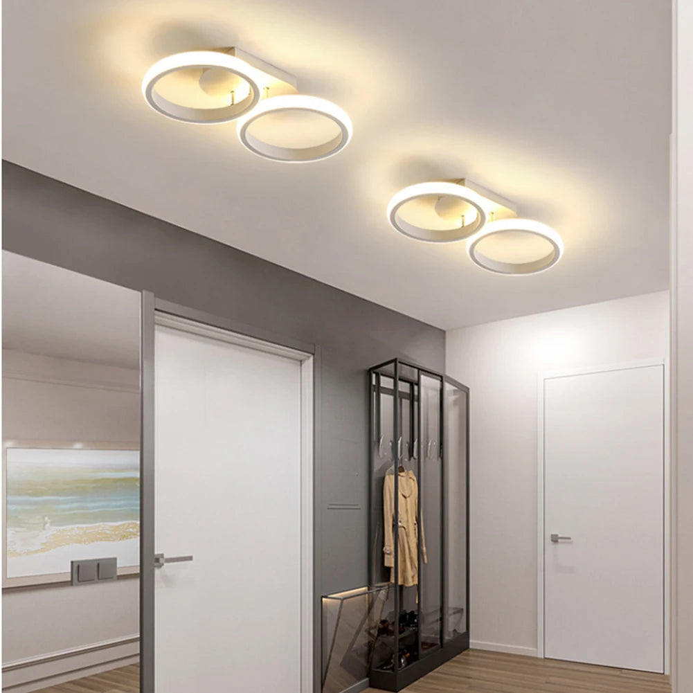 Modern LED Aisle Ceiling Lights - Nordic Home Lighting LED Ceiling Lamp for Bedroom, Living Room, Corridor Light, Balcony Lights