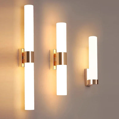 Modern LED Wall Lamp for Living Dining, Bedroom, Wall Decor Lights Gold Black Silver Wall Sconce Lights