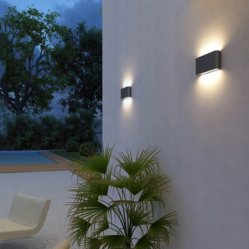 6W/12W Waterproof Outdoor/Indoor LED Wall Light