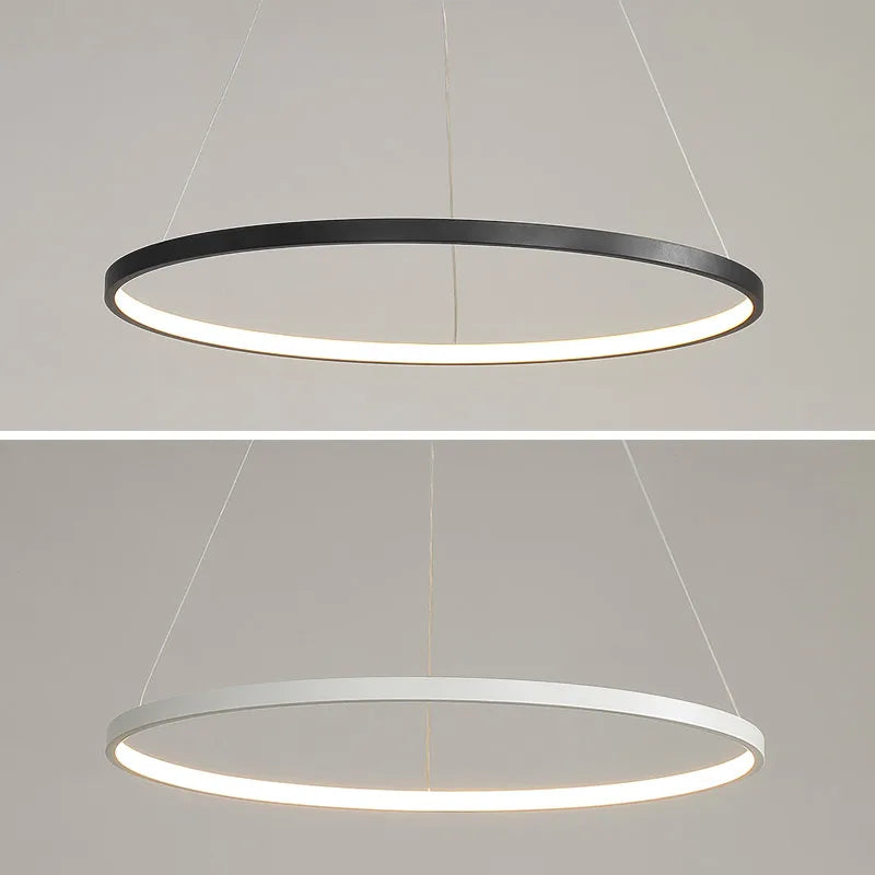 Elevate Your Space with Modern Minimalist Style: The Ring Pendant Lamp