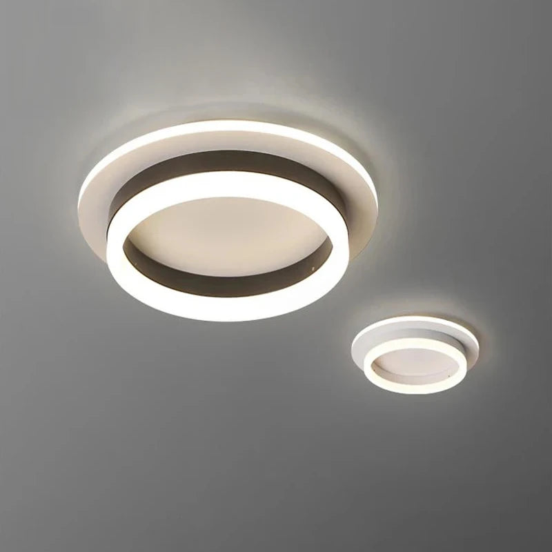 Simple Modern LED Chandeliers Porch Corridor Ceiling Lights Bedroom Study Balcony Lamps