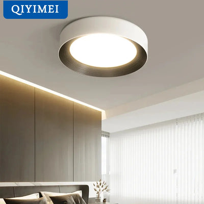 QIYIMEI Nordic Home Decor Chandeliers Lights for Bedroom Kitchen Living Dining Room Indoor Lighting Lamp Lustre Circular Lights