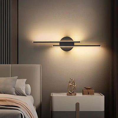 Modern Double Linear Wall Lamp: Illuminate Your Home with Style and Functionality