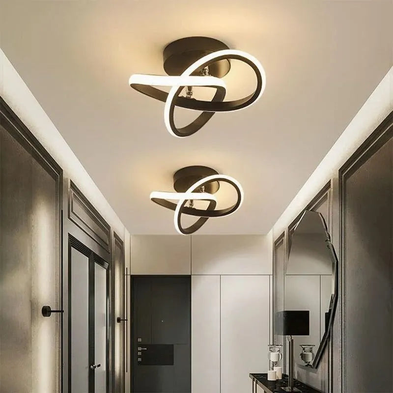 Contemporary LED Strip Aisle Ceiling Lights - Illuminate Your Space with Modern Elegance