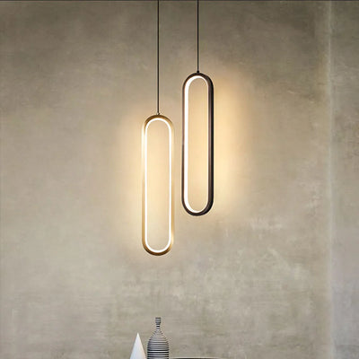 Nordic Minimalist LED Pendant Lamp: Modern Hanging Light for Bedroom, Bedside, or Dining Room