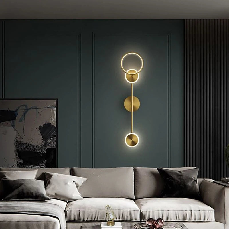 Modern LED Wall Lamp: Stylish Up & Down Lighting with Dimming Option (sanoni PLI064)