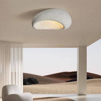 Nordic Minimalist Wabi Sabi LED Ceiling Lamp Bedroom & Living Room Light, Lampara Techo Ceiling Fixture