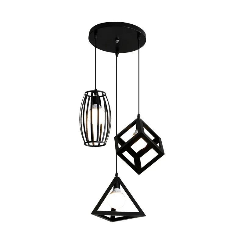 Sleek Modern Pendant Light: Minimalist LED Chandelier for Indoor Dining, Living Room, Bedroom, Bar Counter