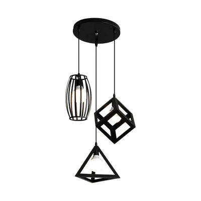 Sleek Modern Pendant Light: Minimalist LED Chandelier for Indoor Dining, Living Room, Bedroom, Bar Counter