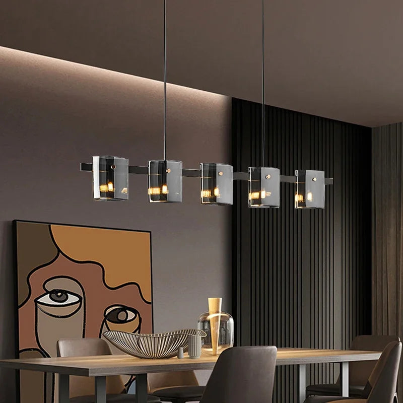 Nordic LED Pendant Lamp - Versatile Ceiling Light Fixture for Dining and Living Rooms