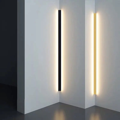 Modern Black LED Wall Lamp - Stylish Illumination for Dining Room and Living Room