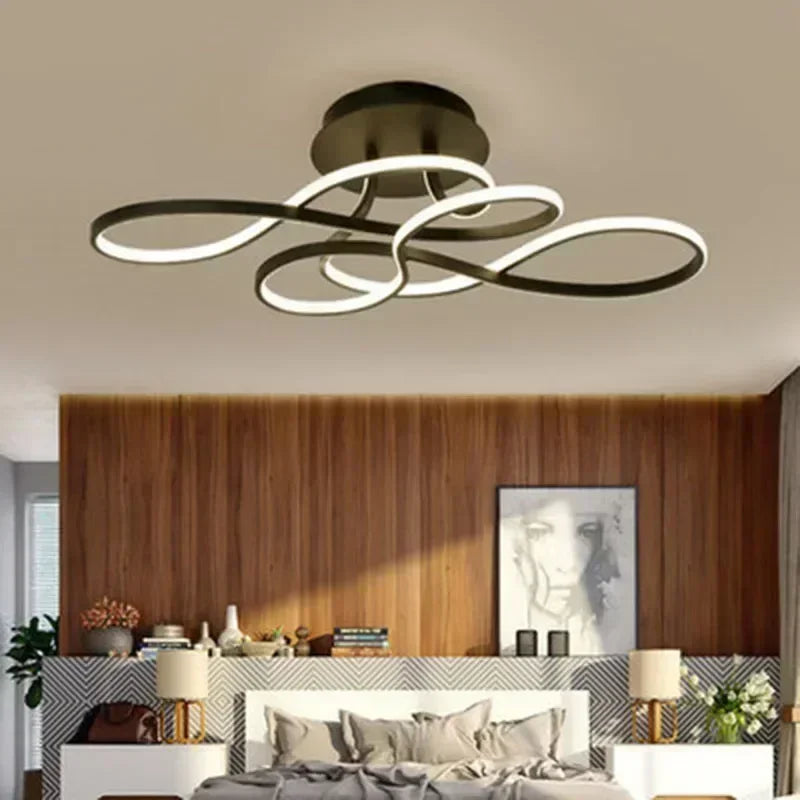 Contemporary LED Chandelier Ceiling Lamp for Home Interior Decor