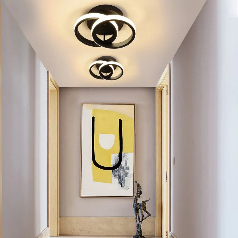 LED Aisle Ceiling Lights - Modern Simple Style Surface Mounted Lamp for Bedroom, Living Room, Kitchen, and Bathroom